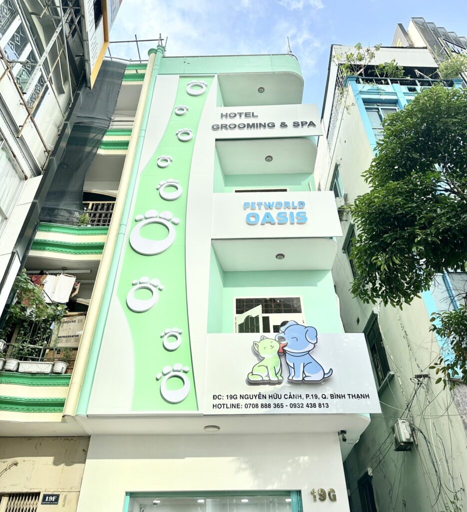 Chăm sóc thú cưng tại PETWORLD OASIS