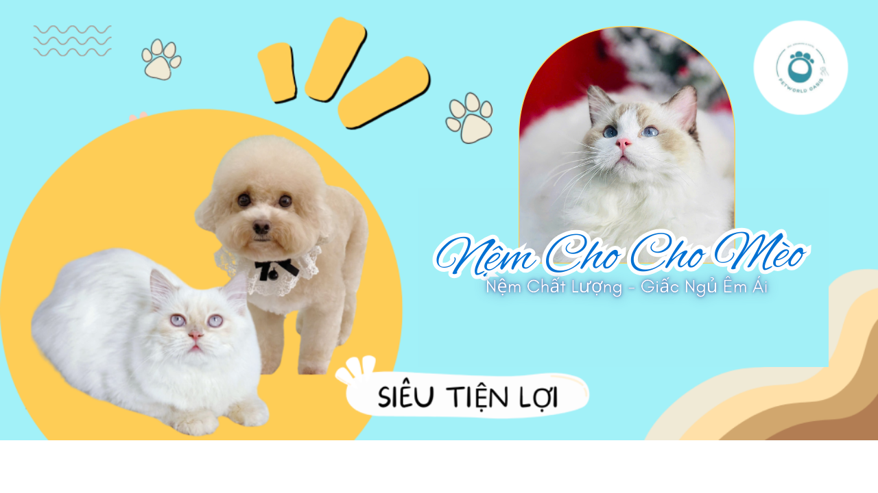 Nệm Cho Chó Mèo